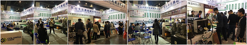 UV滾涂生產線現場打樣
